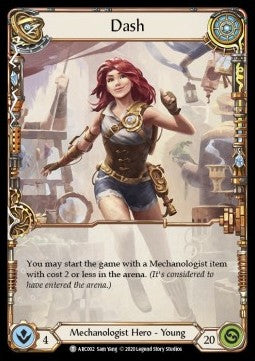 Dash // Crucible of Aetherweave (Normal) - Arcane Rising - Unlimited (Token) [ARC-U-002/115]