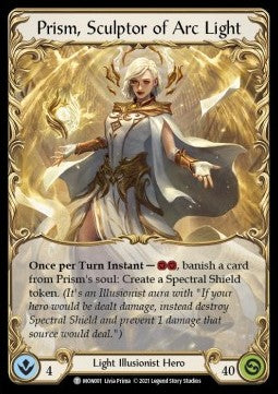Prism, Sculptor of Arc Light // Prism (Normal) - Monarch - First (Token) [MON-F-001/002]