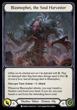 Blasmophet, the Soul Harvester // Ursur, the Soul Reaper (Normal) - Monarch - First (Token) [MON-F-219/220]