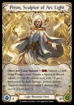 Prism, Sculptor of Arc Light // Prism (Normal) - Monarch - Unlimited (Token) [MON-U-001/002]