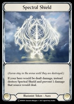 Spectral Shield // Hatchet of Mind (Normal) - Monarch - Unlimited (Token) [MON-U-104/106]
