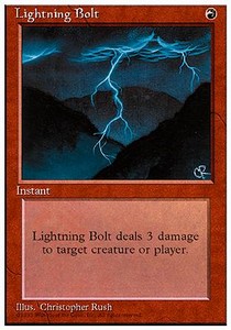 Lightning Bolt - Fourth Edition (Common)