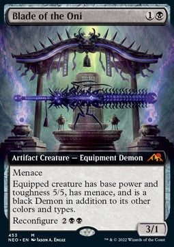 Blade of the Oni (V.2) - Kamigawa: Neon Dynasty: Extras (Mythic) [XNEO-453]