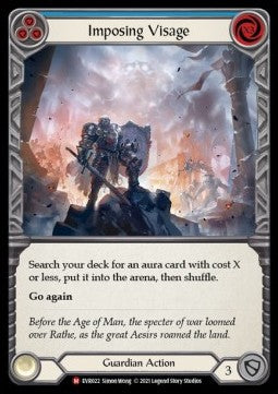 Imposing Visage (Rainbow Foil) - Everfest - First (Majestic) [EVR-F-022]
