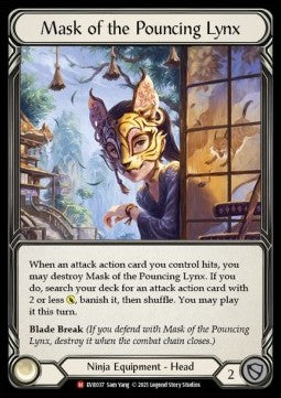 Mask of the Pouncing Lynx (Regular) - Everfest - First (Majestic) [EVR-F-037]