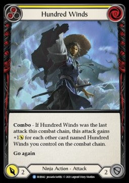 Hundred Winds (Yellow) (Regular) - Everfest - First (Rare) [EVR-F-042]