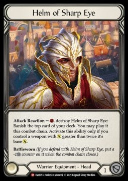 Helm of Sharp Eye (Cold Foil) - Everfest - First (Majestic) [EVR-F-053]
