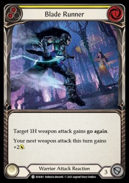 Blade Runner (Yellow) (Rainbow Foil) - Everfest - First (Common) [EVR-F-061]