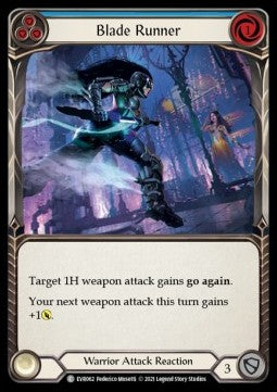 Blade Runner (Blue) (Rainbow Foil) - Everfest - First (Common) [EVR-F-062]