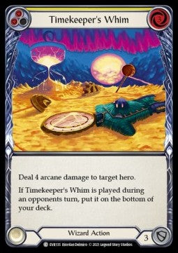 Timekeeper's Whim (Yellow) (Regular) - Everfest - First (Common) [EVR-F-135]