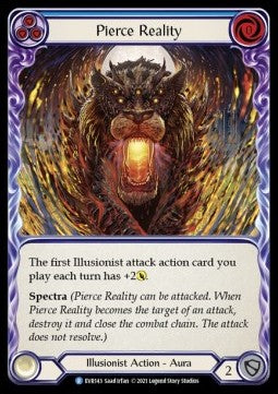 Pierce Reality (Regular) - Everfest - First (Rare) [EVR-F-143]