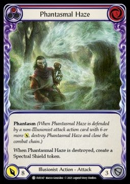 Phantasmal Haze (Red) (Rainbow Foil) - Everfest - First (Common) [EVR-F-147]