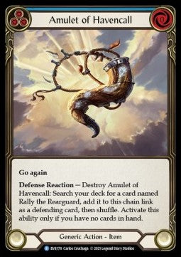 Amulet of Havencall (Regular) - Everfest - First (Rare) [EVR-F-178]