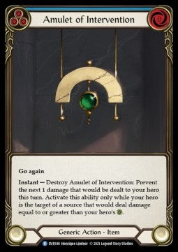 Amulet of Intervention (Regular) - Everfest - First (Rare) [EVR-F-180]