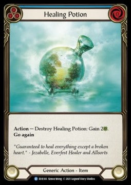 Healing Potion (Cold Foil) - Everfest - First (Rare) [EVR-F-183]