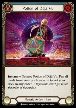 Potion of Deja Vu (Regular) - Everfest - First (Rare) [EVR-F-185]