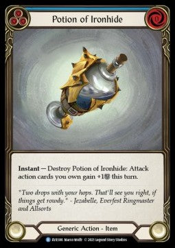Potion of Ironhide (Cold Foil) - Everfest - First (Rare) [EVR-F-186]