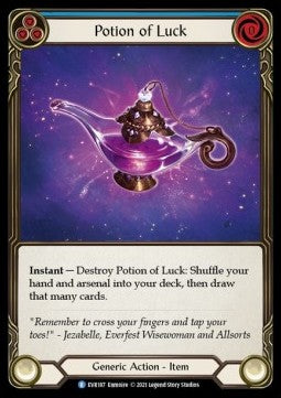 Potion of Luck (Regular) - Everfest - First (Rare) [EVR-F-187]