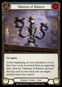 Talisman of Balance (Regular) - Everfest - First (Rare) [EVR-F-188]