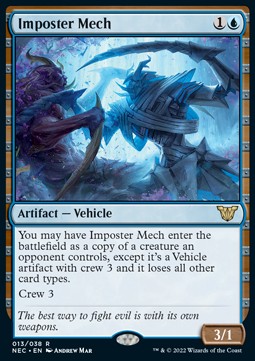 Imposter Mech (V.1) - Commander: Kamigawa: Neon Dynasty (Rare) [NEC-13]