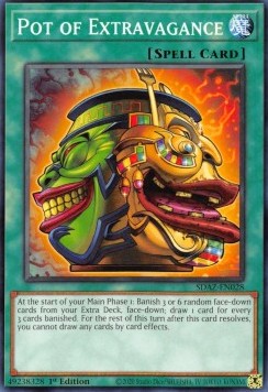 Pot of Extravagance - Structure Deck: Albaz Strike (Common) [SDAZ-028]
