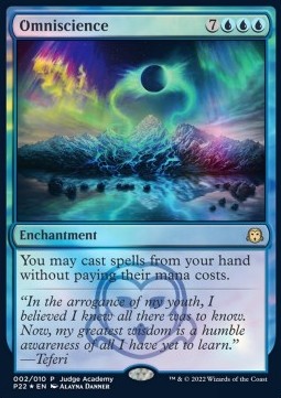 Omniscience - Judge Rewards Promos (Rare) [JR-2022-02]