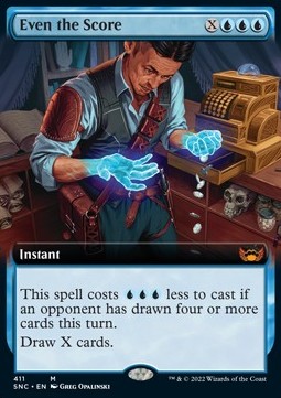 Even the Score - Streets of New Capenna: Extras (Mythic) [XSNC-411]