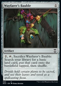 Wayfarer's Bauble - Commander: Streets of New Capenna (Common) [NCC-384]