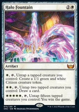 Halo Fountain (V.2) - Streets of New Capenna: Promos (Mythic) [PSNC-15]