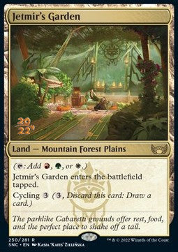 Jetmir's Garden (V.1) - Streets of New Capenna: Promos (Rare) [PSNC-250]