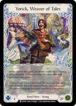 Yorick, Weaver of Tales (Cold Foil) - LSS Promos (Promo) [LSS-004]