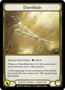 Dawnblade (Cold Foil Golden) - FAB Promos (Promo) [FAB-062]