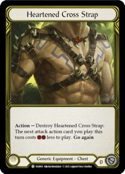 Heartened Cross Strap (Cold Foil Golden) - FAB Promos (Promo) [FAB-063]