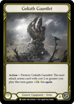 Goliath Gaunlet (Cold Foil Golden) - FAB Promos (Promo) [FAB-064]