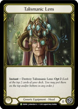 Talismanic Lens (Cold Foil Golden) - FAB Promos (Promo) [FAB-066]