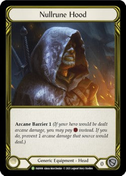 Nullrune Hood (Cold Foil Golden) - FAB Promos (Promo) [FAB-068]