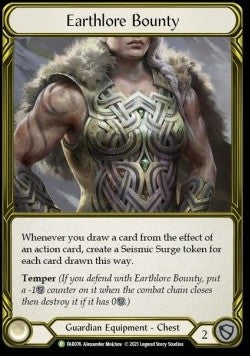 Earthlore Bounty (Cold Foil Golden) - FAB Promos (Promo) [FAB-076]