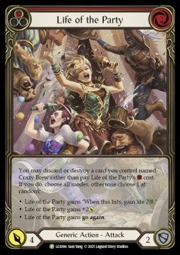 Life of the Party (Red) (Extended Art Rainbow Foil) - LGS Promos (Promo) [LGS-084]
