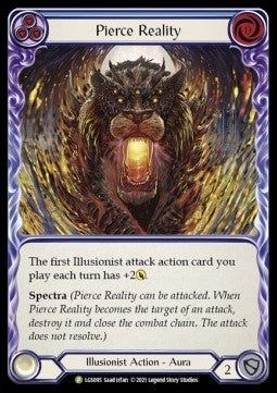 Pierce Reality (Cold Foil) - LGS Promos (Promo) [LGS-095]