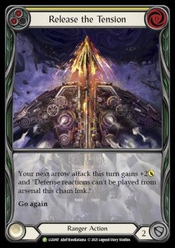 Release the Tension (Yellow) (Extended Art Rainbow Foil) - LGS Promos (Promo) [LGS-097]