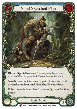 Sand Sketched Plan (Regular) - History Pack 1 (Majestic) [1HP-015]