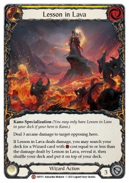 Lesson in Lava (Regular) - History Pack 1 (Majestic) [1HP-311]