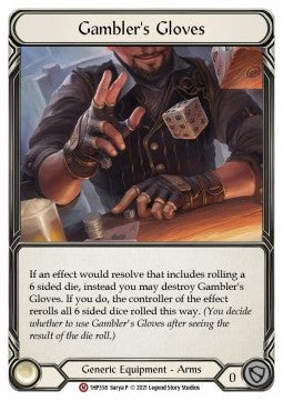 Gambler's Gloves (Regular) - History Pack 1 (Majestic) [1HP-358]
