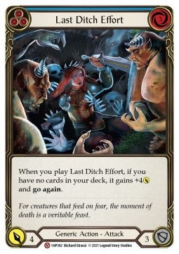 Last Ditch Effort (Regular) - History Pack 1 (Majestic) [1HP-362]