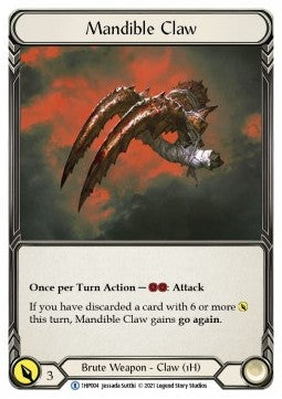 Mandible Claw (Regular) - History Pack 1 (Rare) [1HP-004]