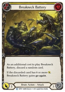 Breakneck Battery (Yellow) (Regular) - History Pack 1 (Rare) [1HP-017]