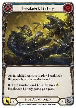 Breakneck Battery (Blue) (Regular) - History Pack 1 (Rare) [1HP-018]