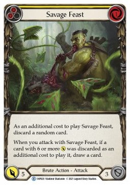 Savage Feast (Yellow) (Regular) - History Pack 1 (Rare) [1HP-020]