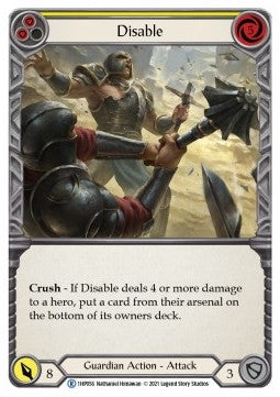 Disable (Yellow) (Regular) - History Pack 1 (Rare) [1HP-056]