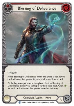Blessing of Deliverance (Red) (Regular) - History Pack 1 (Rare) [1HP-061]